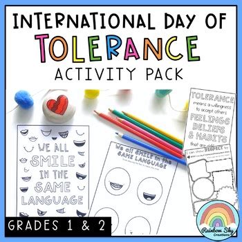 Tolerance & Diversity Activities | International Day for Tolerance SEL