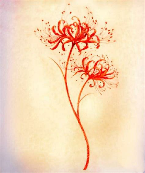 Higanbana | Creative tattoos, Lily tattoo design, Red ink tattoos