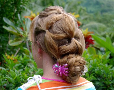 Braids & Hairstyles for Super Long Hair: Fun Ponytail Updo