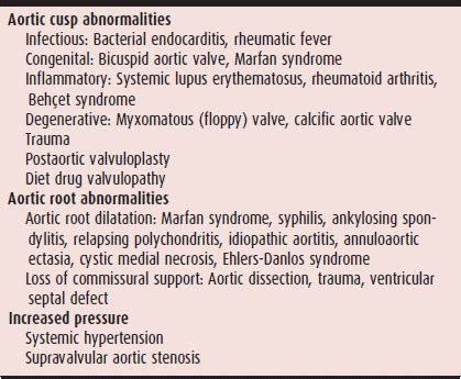 Aortic Regurgitation Signs