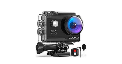 Cooau K Action Cam Mp Wifi Sports Kamera Unterwasserkamera M Mit