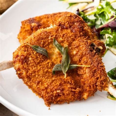 Pork Cotoletta Milanese - Sugar Salt Magic