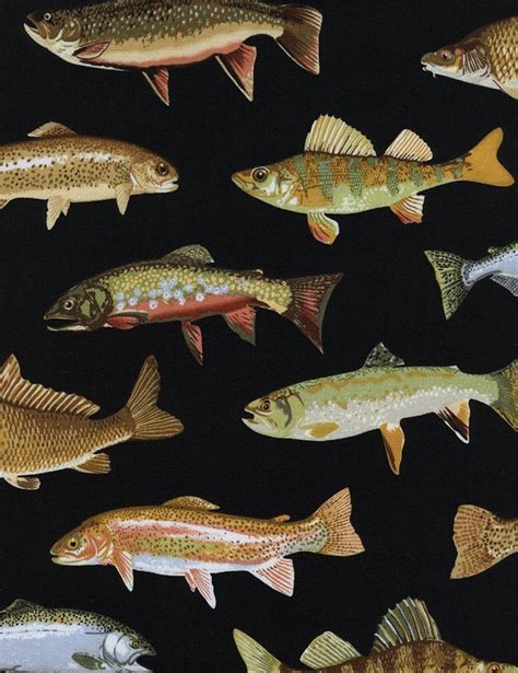 Timeless Treasures Fish Fabric