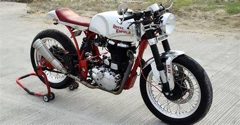 Vajra 612 Royal Enfield Custom Cafe Racer Bikebound