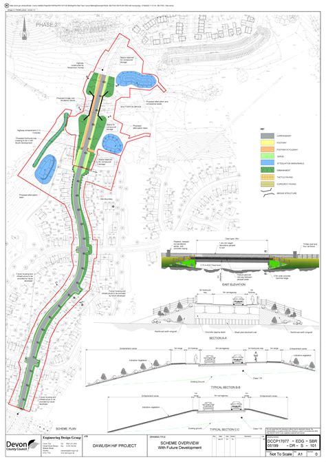 Dawlish Housing Infrastructure Fund (HIF) link and bridge - Roads and
