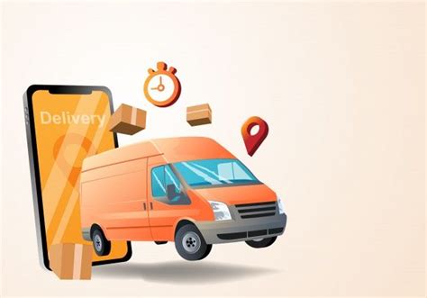 Premium Vector Delivery Service With Car