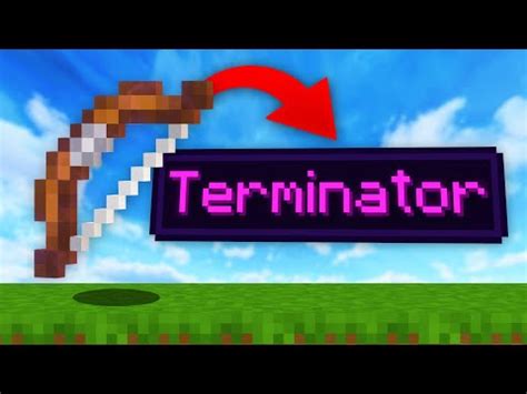 Crafting A Terminator Hypixel Skyblock Youtube