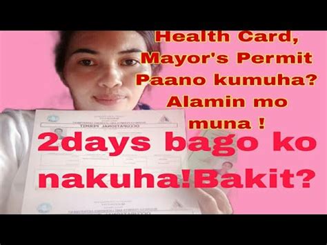 Paano Kumuha Ng Health Card At Mayor S Permit Ngayong 2024 2023