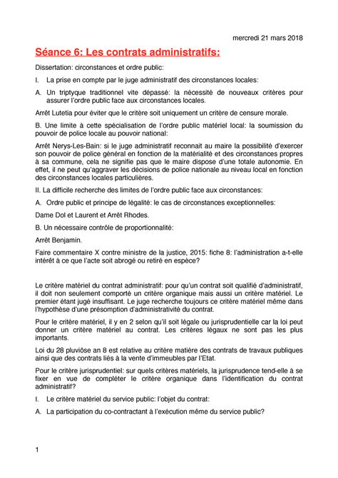 Dissertation Contrat Administratif Pdf