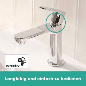 Hansgrohe Rebris S Einhebel Waschtischarmatur 110 Mit Zugstangen