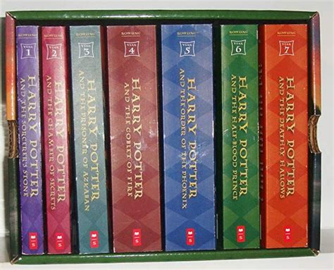 Harry Potter Complete Series Boxed Set Collection Jk Rowling All