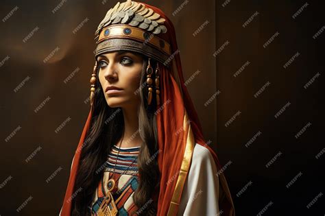 Premium Photo | Sumerian priest or priestess in traditional attire ...