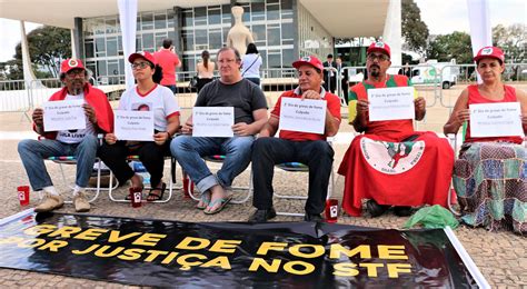 Uma semana de greve de fome STF é responsável por vidas de militantes