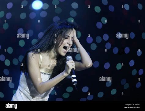 Russian singer Zara Stock Photo - Alamy