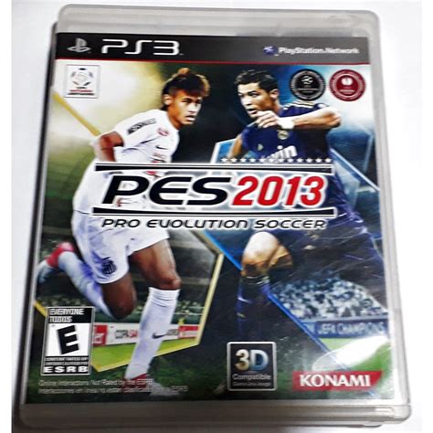 Pes 2013 Narração Pt-br - Jogo Pro Evolution Soccer 2013 PES 13 Playstation 3 Ps3 Mídia Física ...