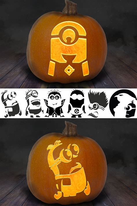 Minion Pumpkin Stencils 22 Of The Best Printable Pumpkin Templates