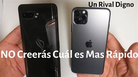 Iphone Pro Max Vs Asus Rog Phone Comparativa No Creer S Cu L Es