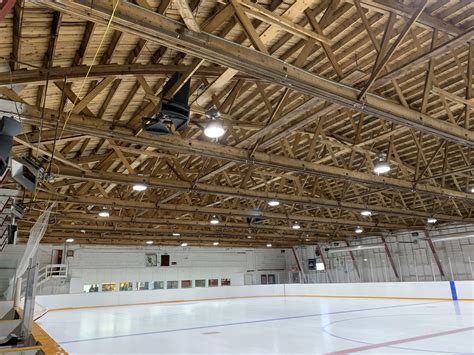 Another Old Barn Old Wooden Rafters Along With Boarded Up Windows On