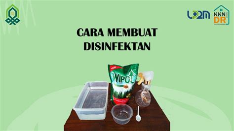 Cara Membuat Disinfektan YouTube