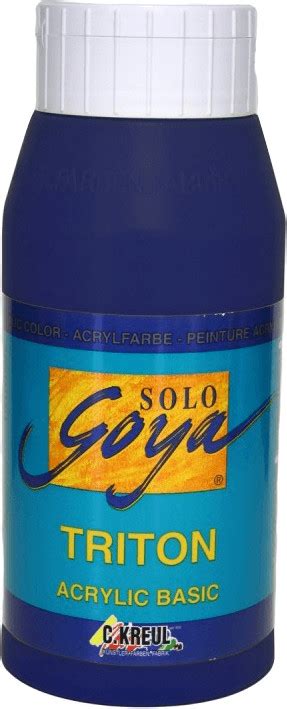 C Kreul Solo Goya Triton Acrylic 750ml Ultramarinblau Ab 7 06