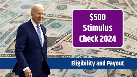 500 Stimulus Check 2024 One Time Payment Eligibility And Payout Date