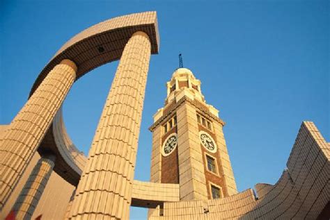 Former Kowloon Canton Railway Clock Tower Hongkong 2020 Alles Wat U