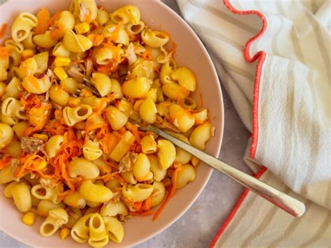 Ensalada De Pasta Con Piña Y Atún Receta Ekilu