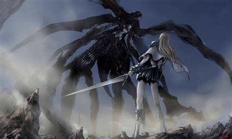 Anime Monster Claymore Hd Wallpaper Peakpx