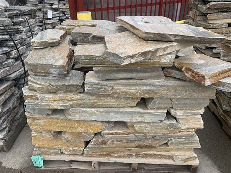 Gold Rush Dry Stack Ledgestone Flagstone Products