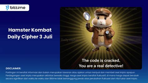 Hamster Kombat Daily Cipher 3 Juli