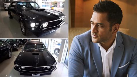 MS Dhoni Adds 1969 Ford Mustang Muscle Car To His Collection Atelier