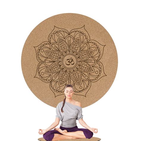 Cork Yoga Mat Organic Non Toxic Natural Rubber Custom Yogamatcustom