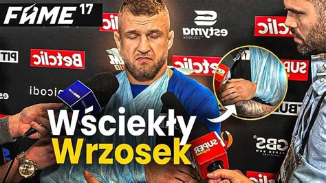 WŚCIEKŁY MARCIN WRZOSEK PO WALCE Z SZELIGĄ NIE TAK TO KU WA MIAŁO