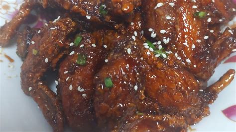 HONEY GARLIC GLAZED CHICKEN WINGS RECIPE YouTube