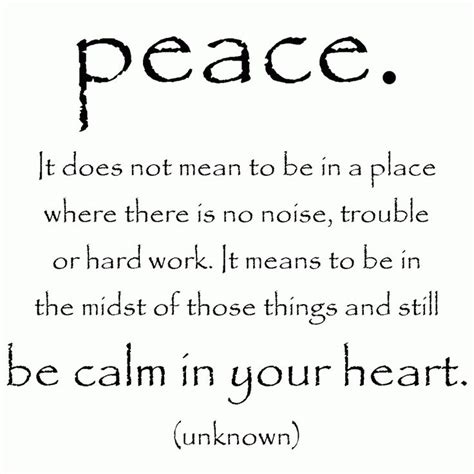 Peaceful Heart Quotes. QuotesGram