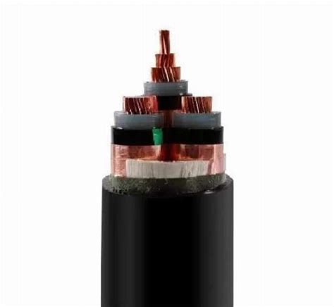 High Voltage Three Core XLPE Insulated Power Cable 12 20 24 Kv 70 Sq