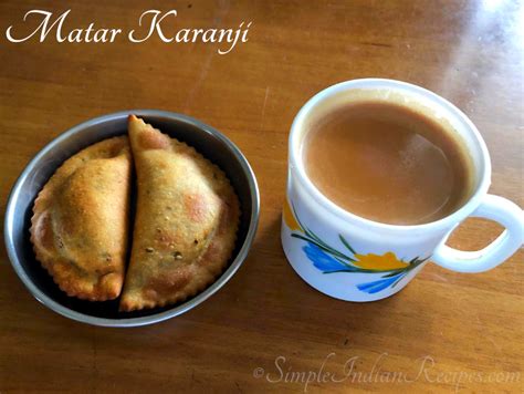 Matar Karanji Matar Gujia Simple Indian Recipes