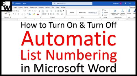 How To Make Continuous Numbering In Word Table Printable Templates Free