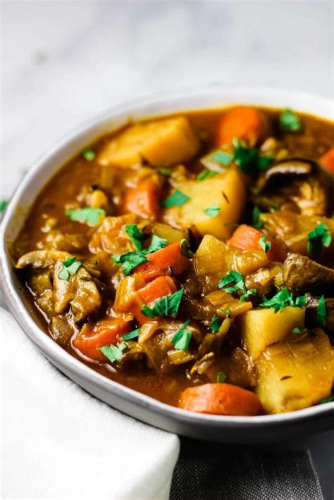 Vegan Stew Thick And Hearty