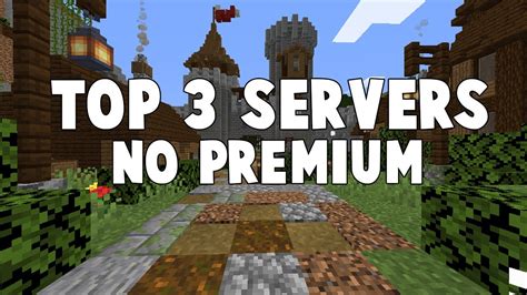 Top Mejores Servers De Minecraft No Premium Youtube