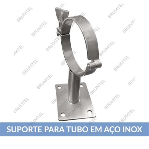 Suporte Para Tubo Em A O Inox Brumtel Caldeiraria Usinagem E Manuten O