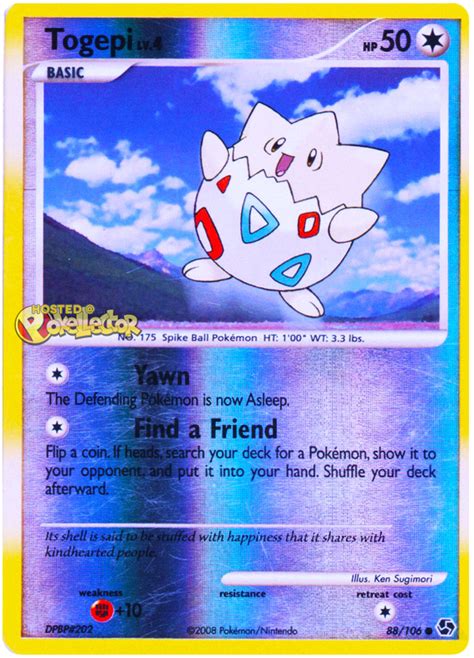 Togepi Great Encounters 88 Pokemon Card