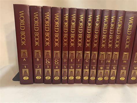 1994 World Book Encyclopedia Set Complete 22 Volume Set Etsy