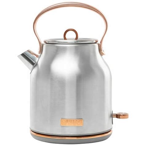 Haden Heritage L Stainless Steel Body Retro Electric Kettle Steel