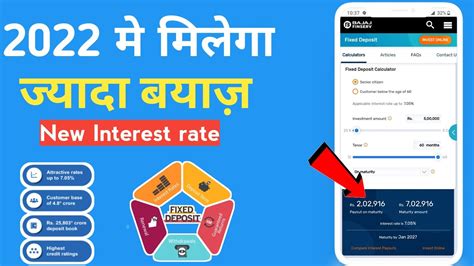 Bajaj Finance Raises Fixed Deposit Rates New Interest Rate 2022 YouTube