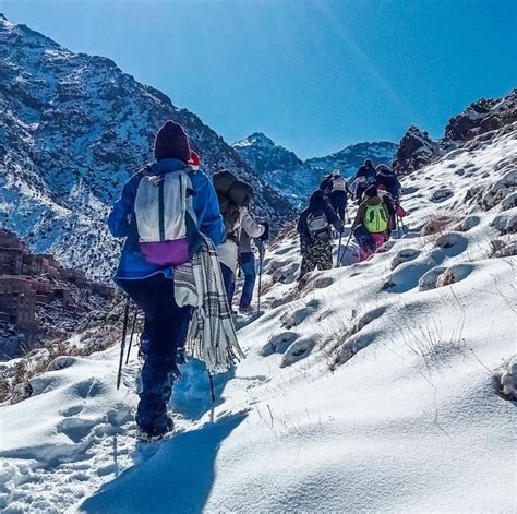 Salida desde Marrakech Trekking de 3 días para subir al monte Toub