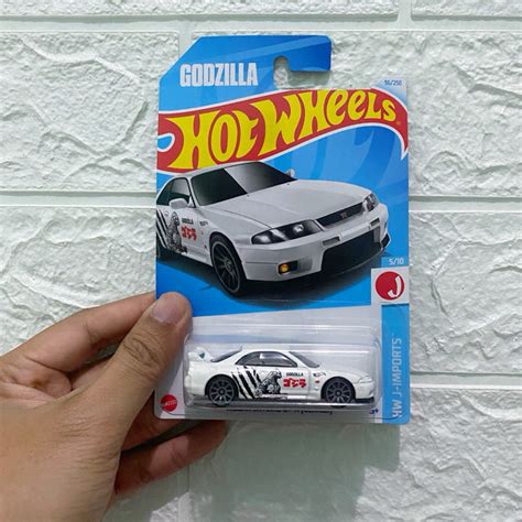 Jual Hot Wheels Nissan Skyline GT R BCNR33 HW J Imports Godzilla Shopee Indonesia
