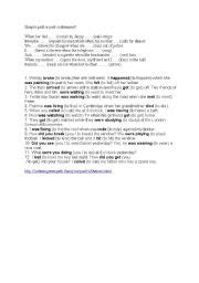 Verb Tenses Worksheets