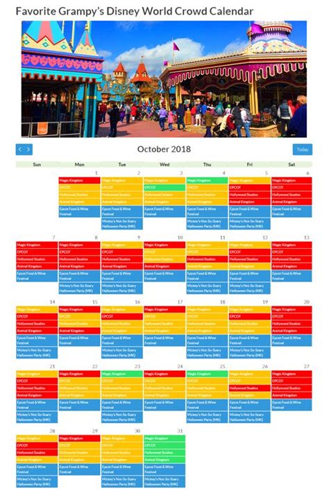 May Disney World Crowd Calendar 2023 Get Calender 2023 Update