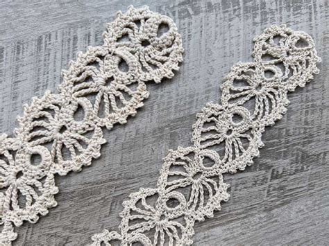 Free Floral Lace Bookmark Crochet Pattern Crochet Bits